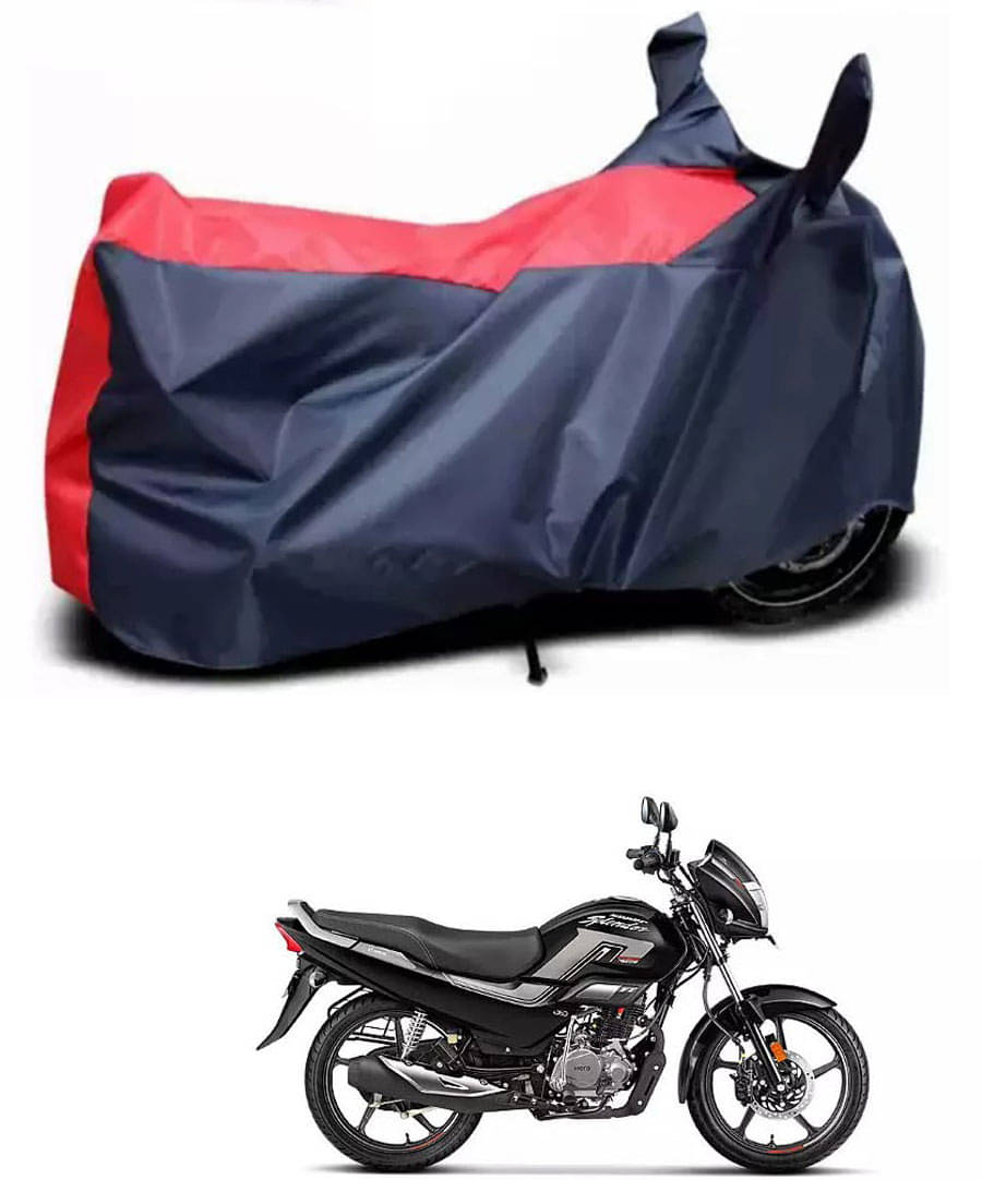     			JVG Bike Body Cover for Hero Super Splendor ( Pack of 1 ) , Red