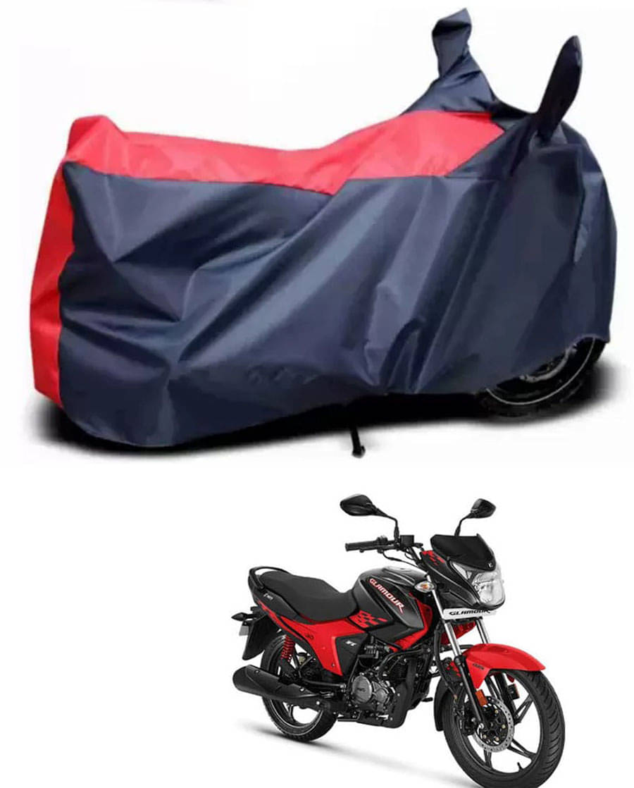 JVG Bike Body Cover for Hero Glamour i3s ( Pack of 1 ) , Red     			JVG Bike Body Cover for Hero Glamour i3s ( Pack of 1 ) , Red