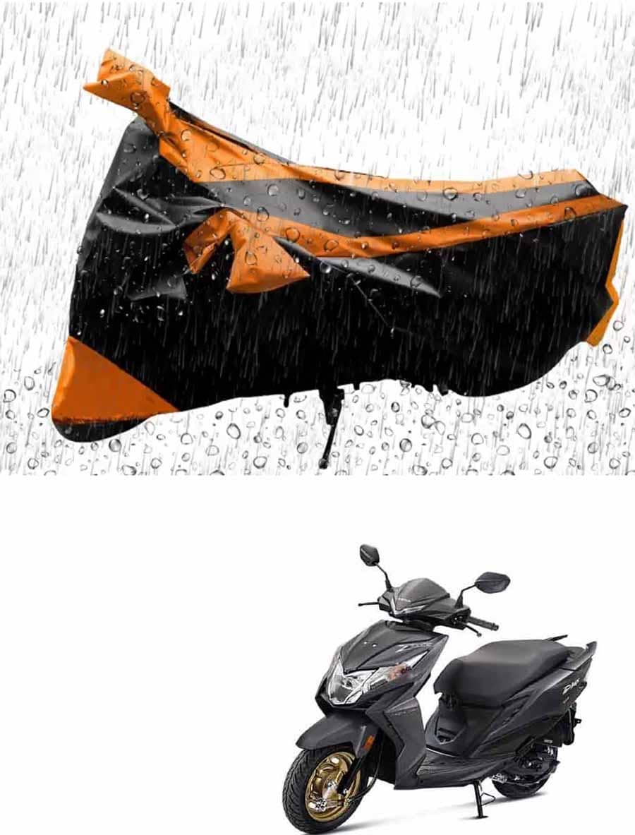 JVG Bike Body Cover for Honda Dio ( Pack of 1 ) , Orange