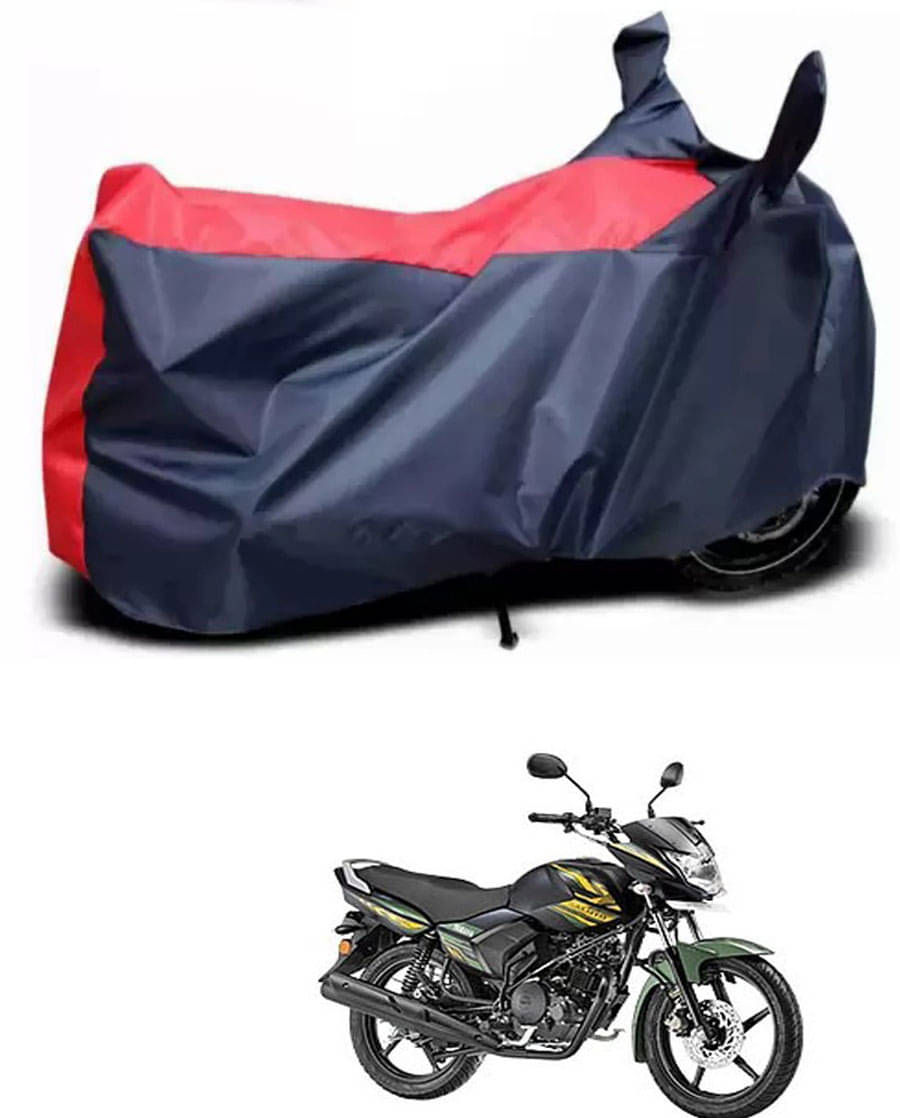 JVG Bike Body Cover for Yamaha Saluto ( Pack of 1 ) , Red JVG Bike Body Cover for Yamaha Saluto ( Pack of 1 ) , Red
