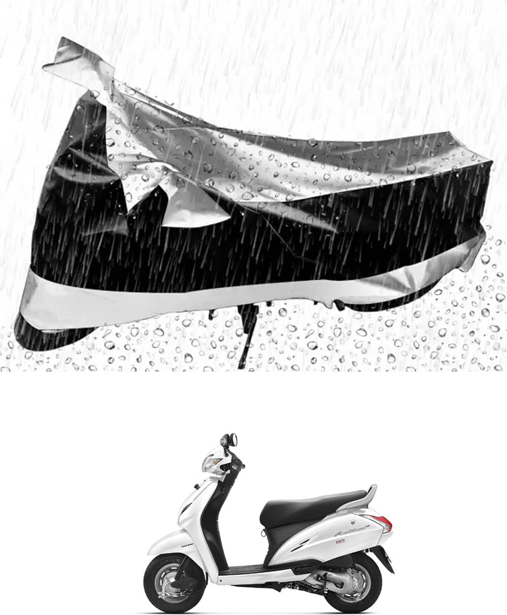 JVG Bike Body Cover for Honda Activa 3G ( Pack of 1 ) , Silver