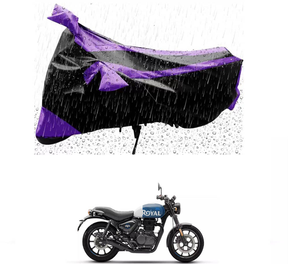 JVG Bike Body Cover for Royal Enfield All Bike Models ( Pack of 1 ) , Purple