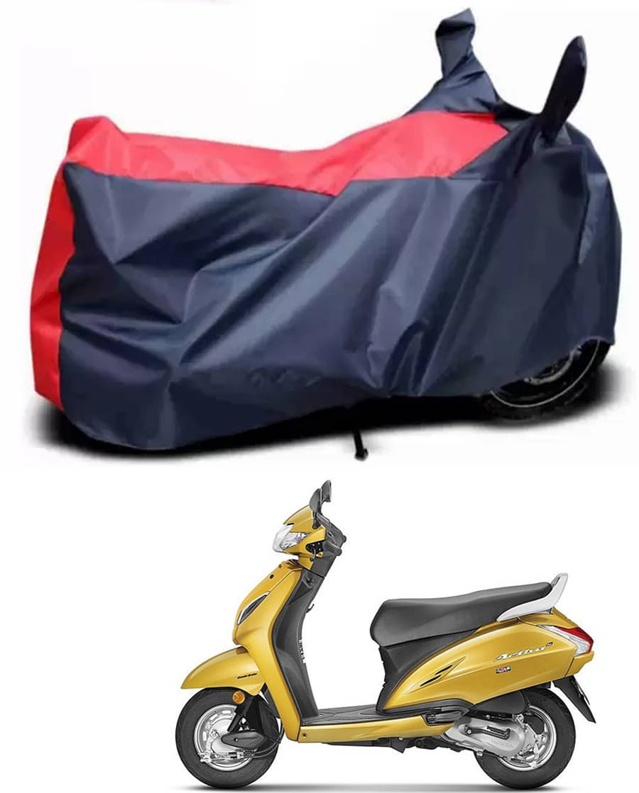 JVG Bike Body Cover for Honda Activa 5G ( Pack of 1 ) , Red JVG Bike Body Cover for Honda Activa 5G ( Pack of 1 ) , Red