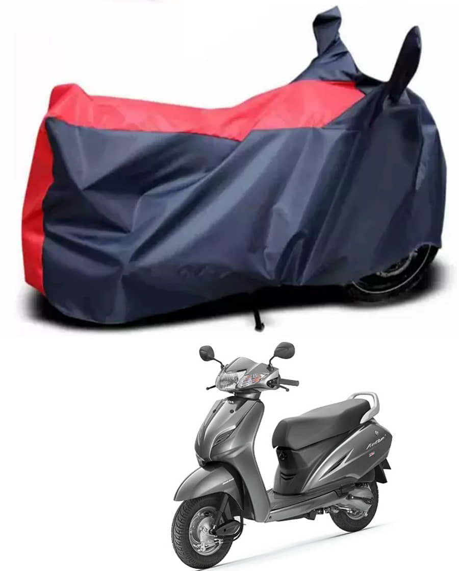 JVG Bike Body Cover for Honda Activa 4G ( Pack of 1 ) , Red