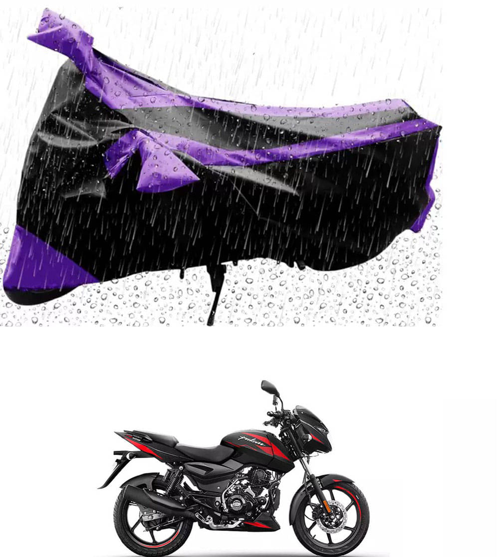     			JVG Bike Body Cover for Bajaj Pulsar 125 ( Pack of 1 ) , Purple
