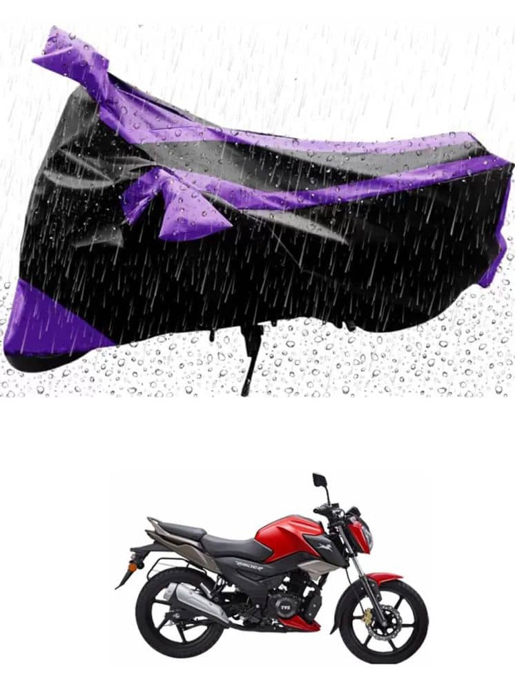 JVG Bike Body Cover for TVS All Bike Models ( Pack of 1 ) , Purple