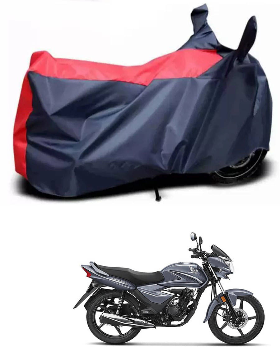 JVG Bike Body Cover for Honda Shine ( Pack of 1 ) , Red JVG Bike Body Cover for Honda Shine ( Pack of 1 ) , Red