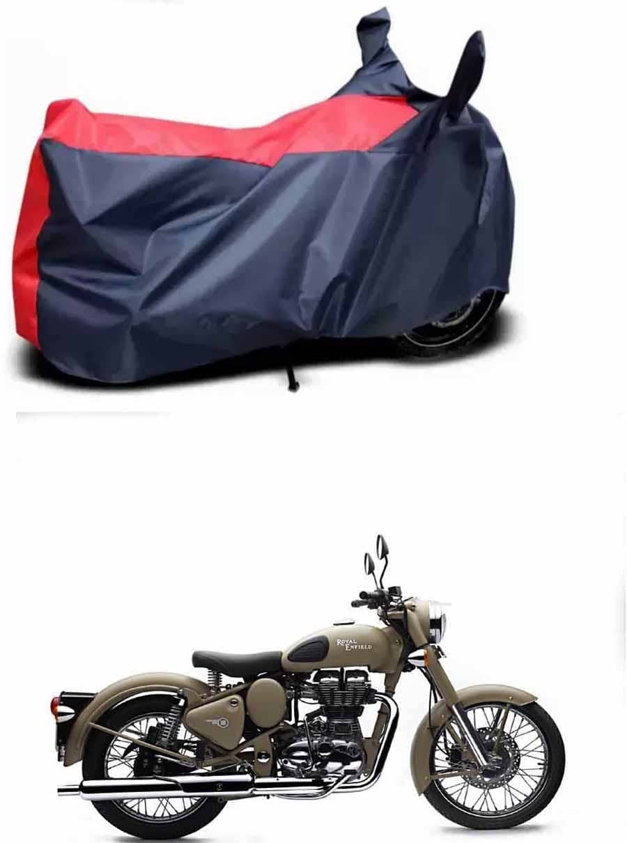JVG Bike Body Cover for Royal Enfield Bullet 500 ( Pack of 1 ) , Red