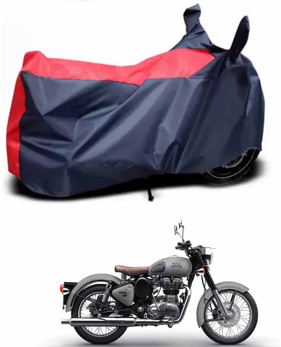 JVG Bike Body Cover for Royal Enfield Bullet 350 ( Pack of 1 ) , Red