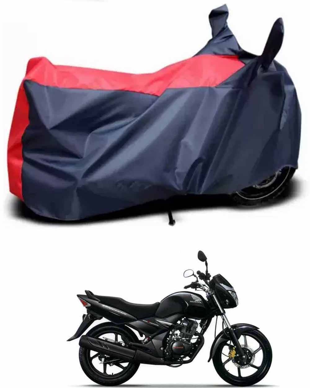 JVG Bike Body Cover for Honda CB Unicorn ( Pack of 1 ) , Red JVG Bike Body Cover for Honda CB Unicorn ( Pack of 1 ) , Red