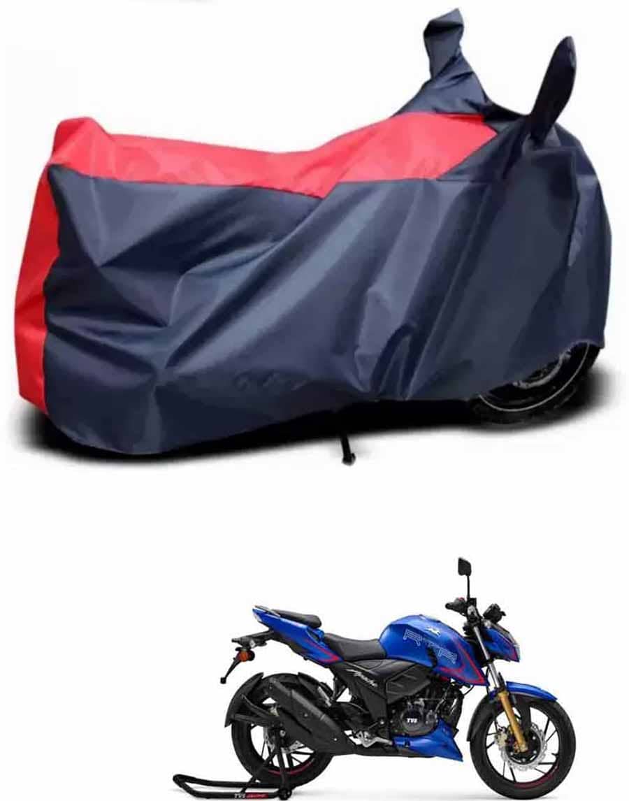 JVG Bike Body Cover for TVS Apache RTR 200 4V Carb ( Pack of 1 ) , Red