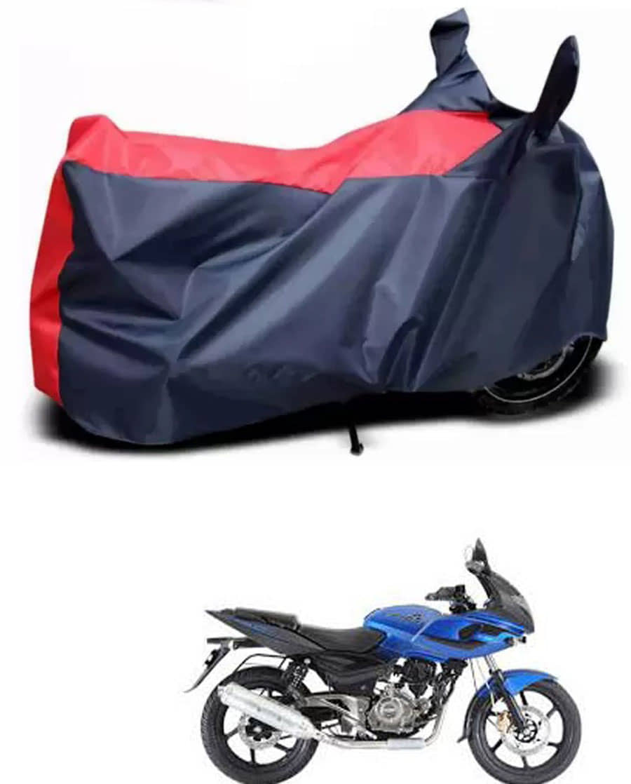 JVG Bike Body Cover for Bajaj Pulsar 220 DTS-i ( Pack of 1 ) , Red