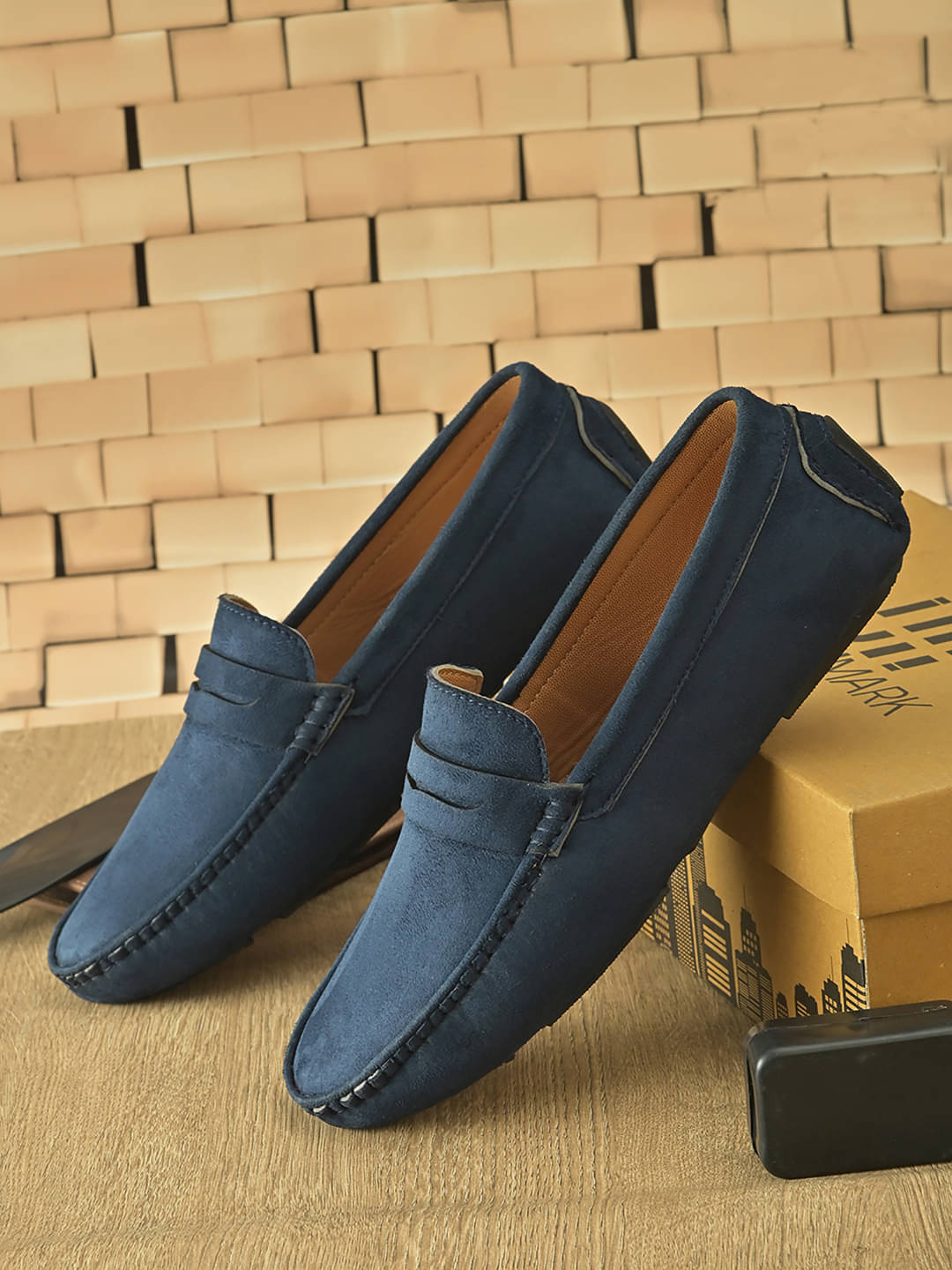     			Karsun Blue Men's Slip on