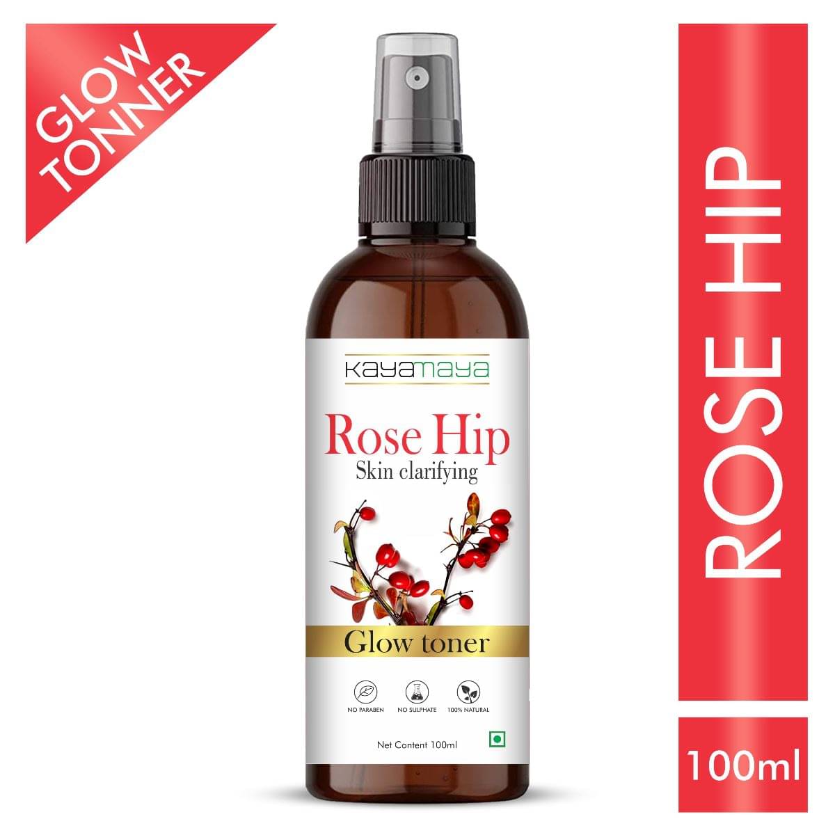 Rosehip Natural Face Mist & Toner | Hydrating | Tightens open pores | Men & Women Rosehip Natural Face Mist & Toner | Hydrating | Tightens open pores | Men & Women