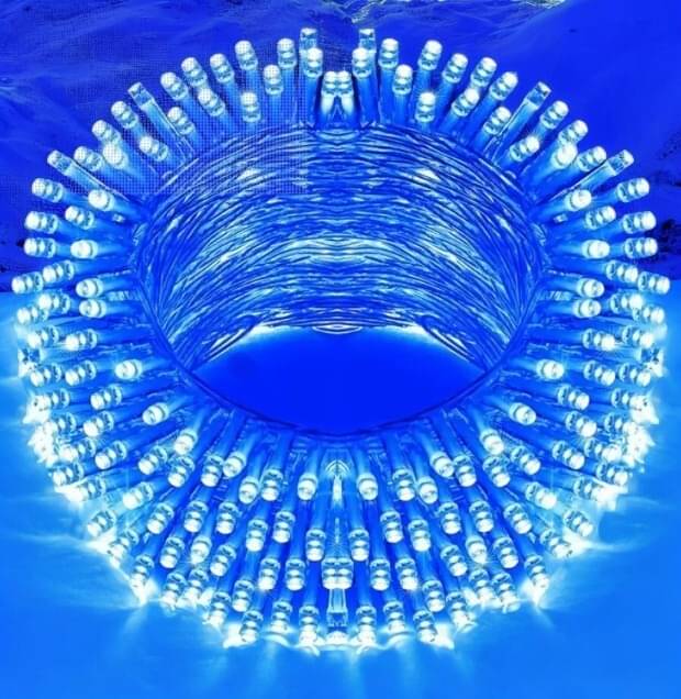    			SPARKWORLD Blue 11 Mtr String Light ( Pack of 1 )