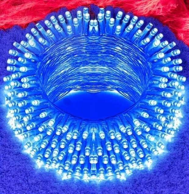     			SPARKWORLD Blue 11 Mtr String Light ( Pack of 1 )