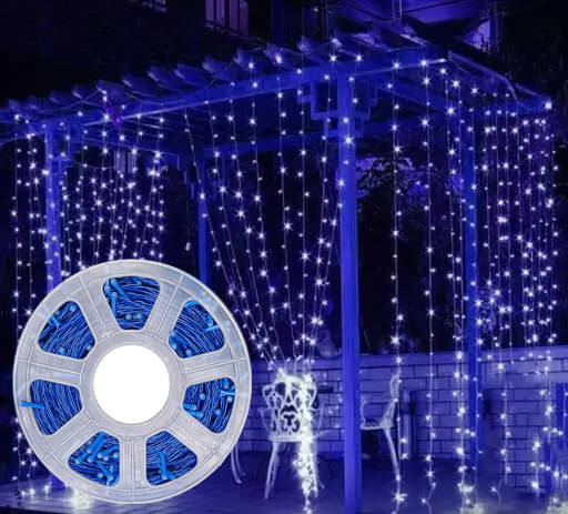    			SPARKWORLD Blue 33M String Light ( Pack of 1 )
