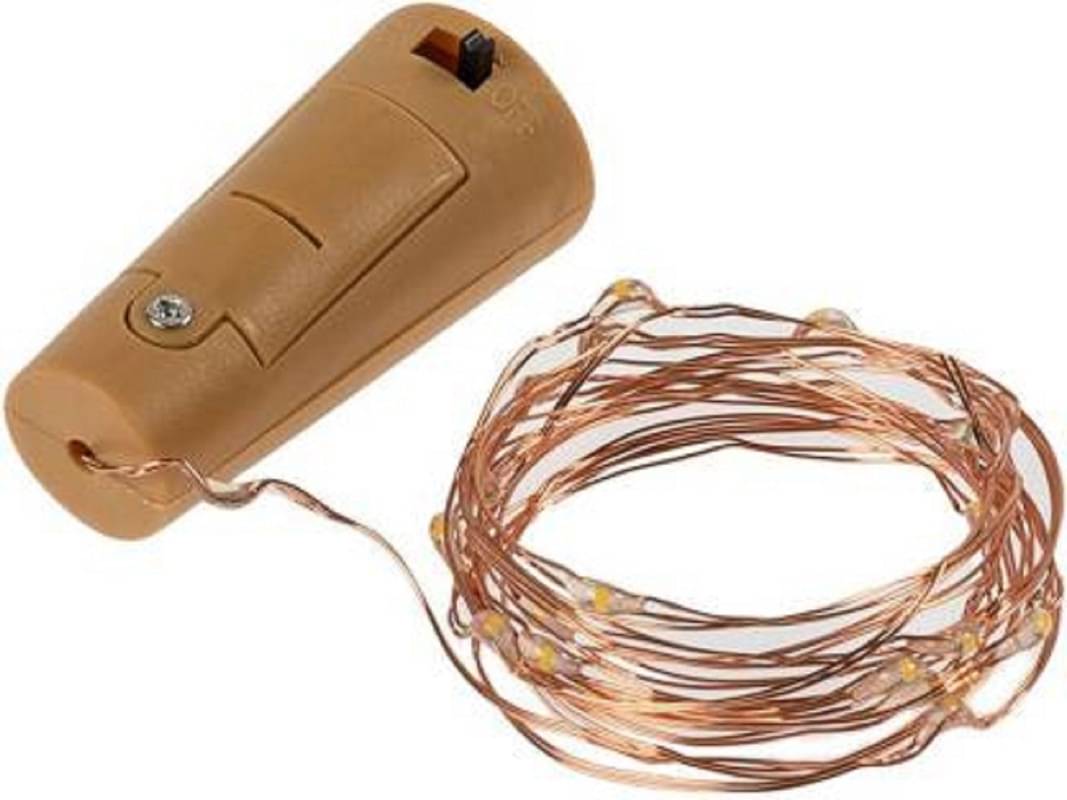     			SPARKWORLD Gold 3M Cork light ( Pack of 1 )