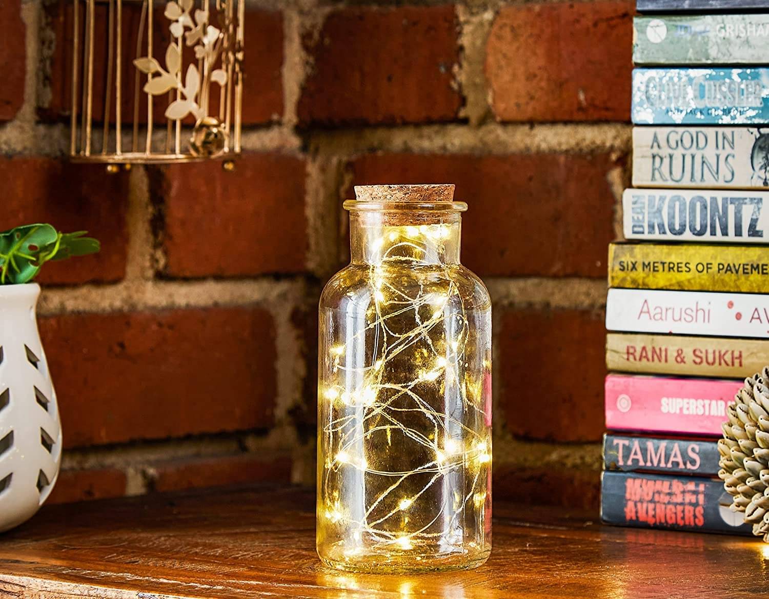     			SPARKWORLD Gold 3M Cork light ( Pack of 1 )