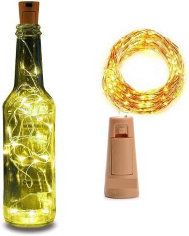     			SPARKWORLD Gold 3M Cork light ( Pack of 1 )