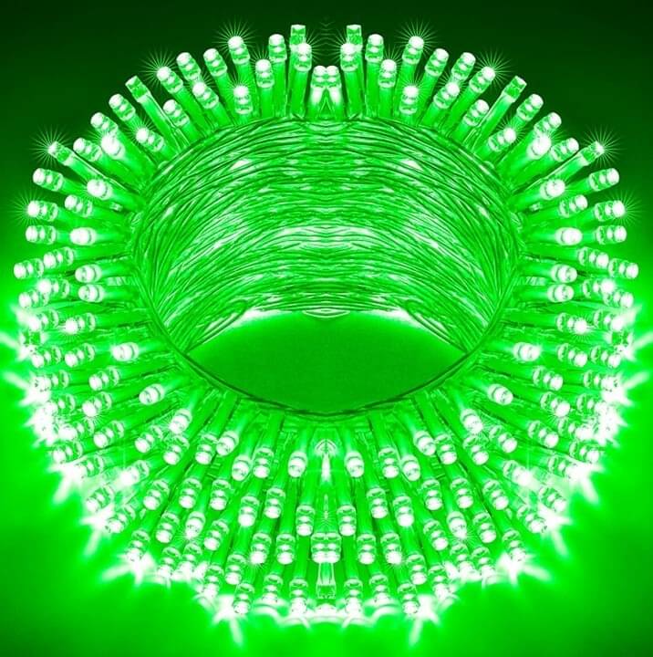     			SPARKWORLD Green 11 Mtr String Light ( Pack of 1 )