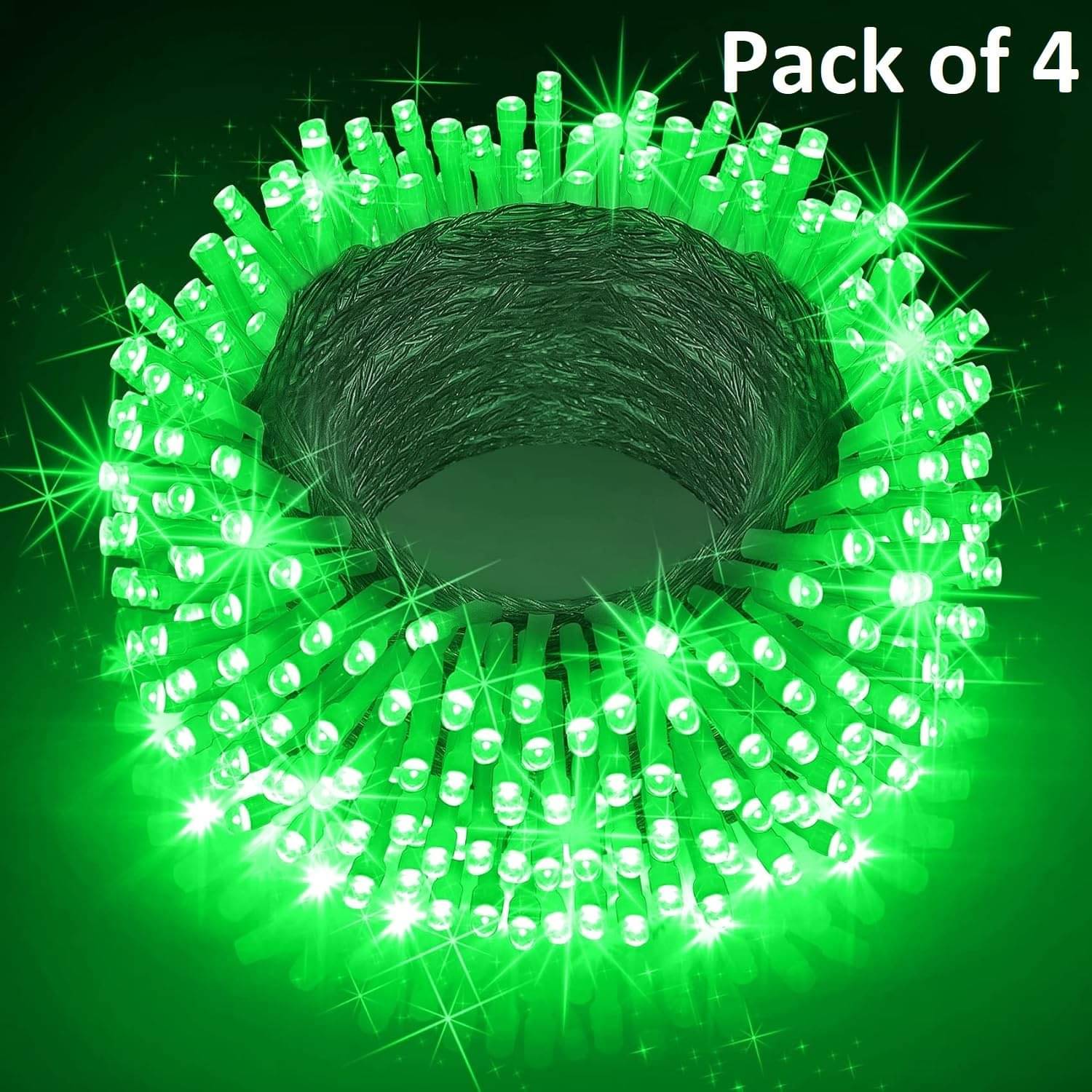     			SPARKWORLD Green 40M String Light ( Pack of 4 )