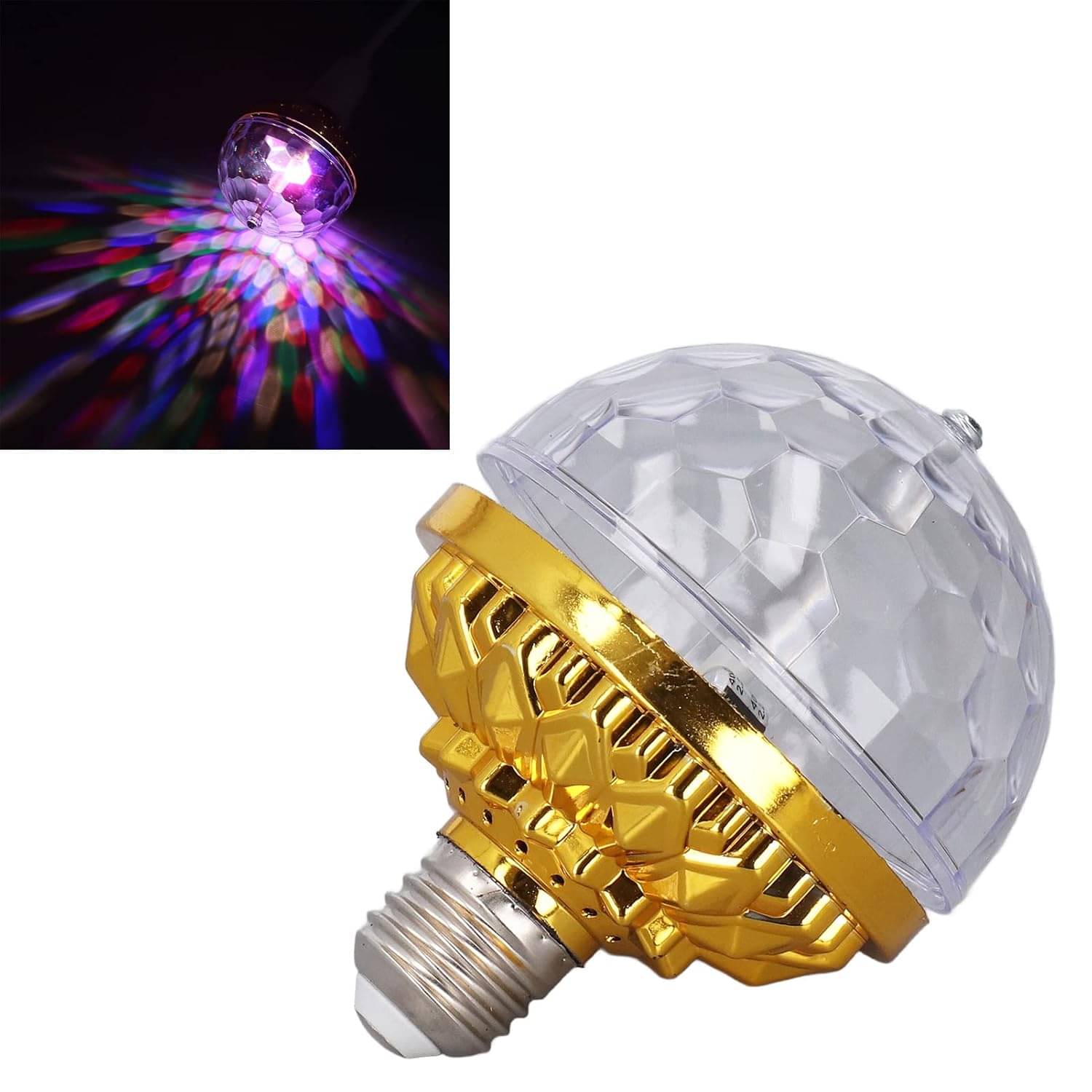     			SPARKWORLD Multicolor 3M Rotating Light ( Pack of 1 )