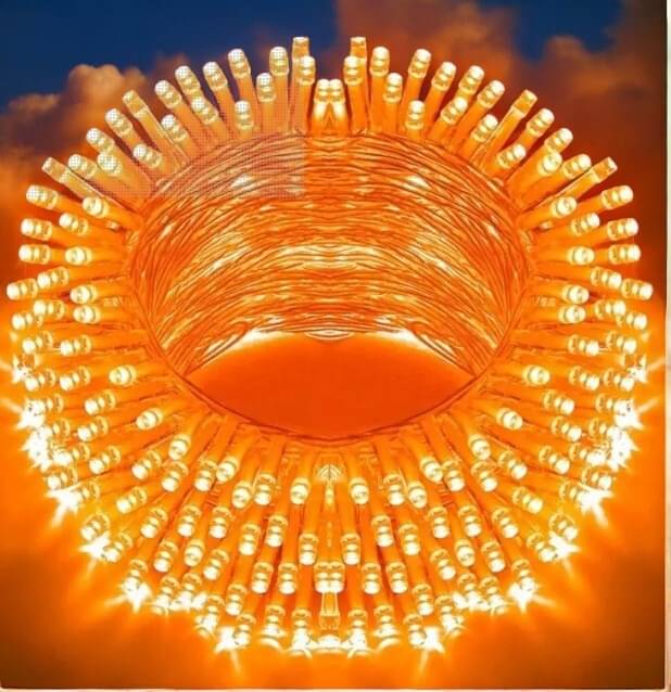    			SPARKWORLD Orange 11 Mtr String Light ( Pack of 1 )