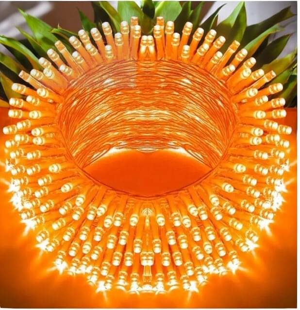    			SPARKWORLD Orange 11 Mtr String Light ( Pack of 1 )