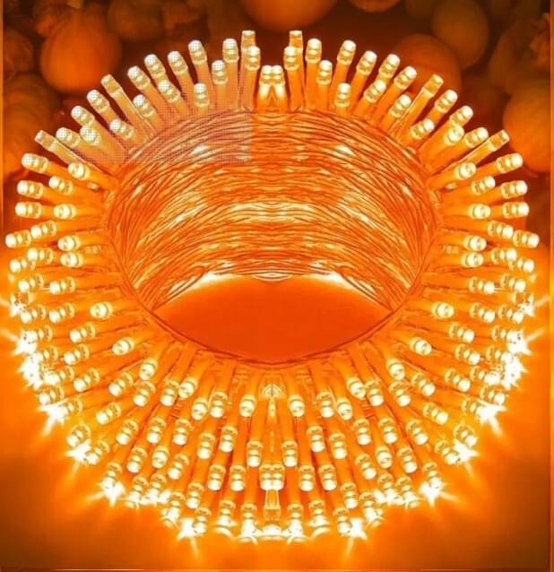     			SPARKWORLD Orange 11 Mtr String Light ( Pack of 1 )