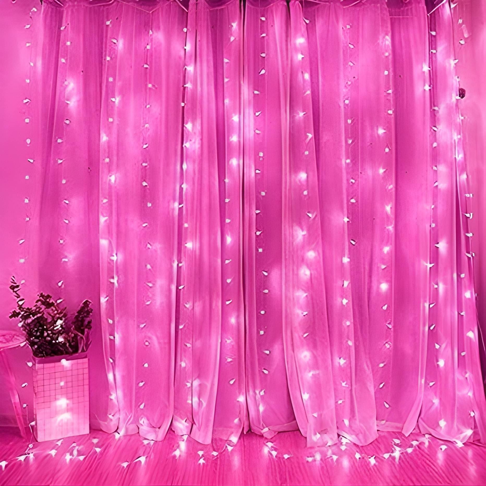     			SPARKWORLD Pink 15M String Light ( Pack of 1 )