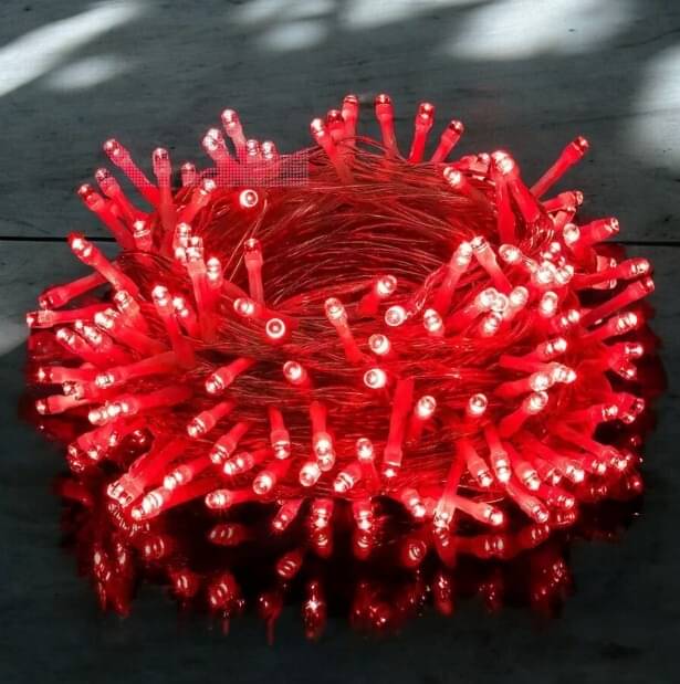     			SPARKWORLD Red 11 Mtr String Light ( Pack of 1 )