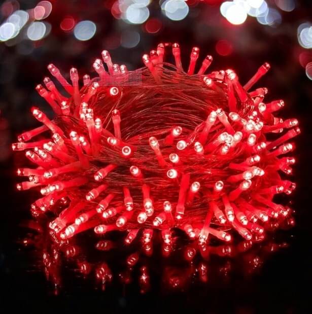     			SPARKWORLD Red 11 Mtr String Light ( Pack of 1 )
