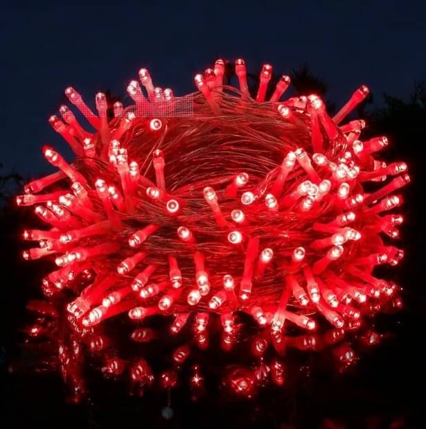     			SPARKWORLD Red 11 Mtr String Light ( Pack of 1 )