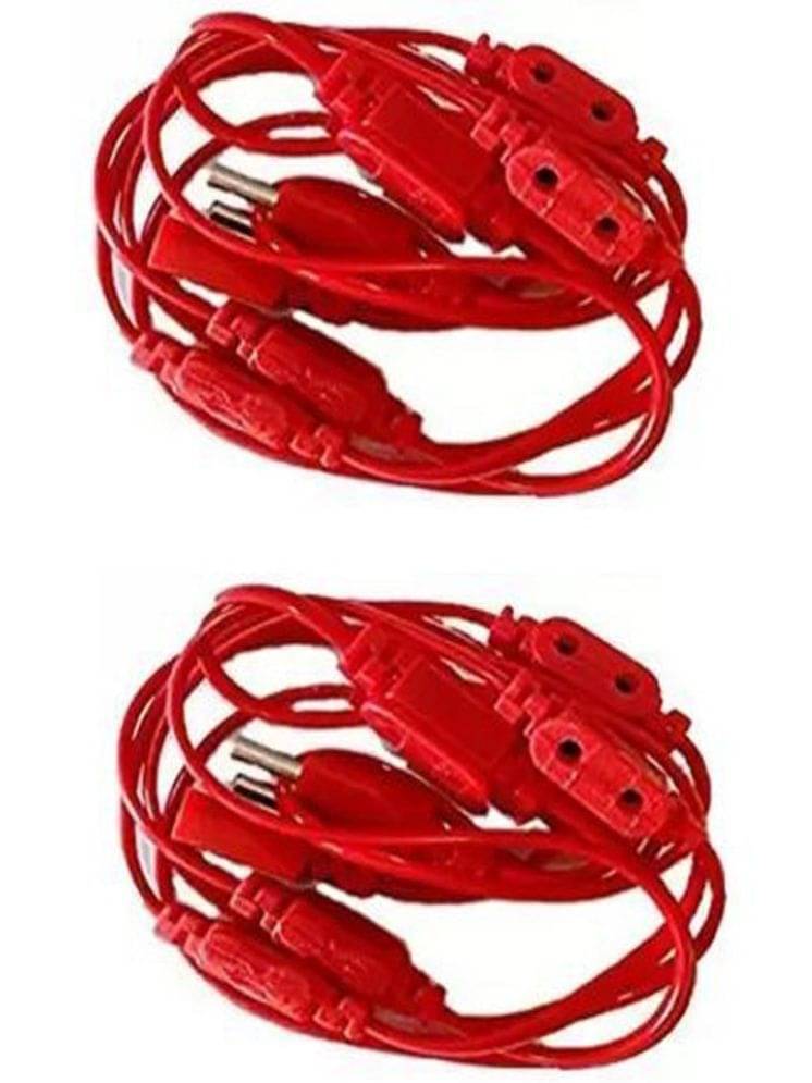     			SPARKWORLD Red 3M String Light ( Pack of 2 )