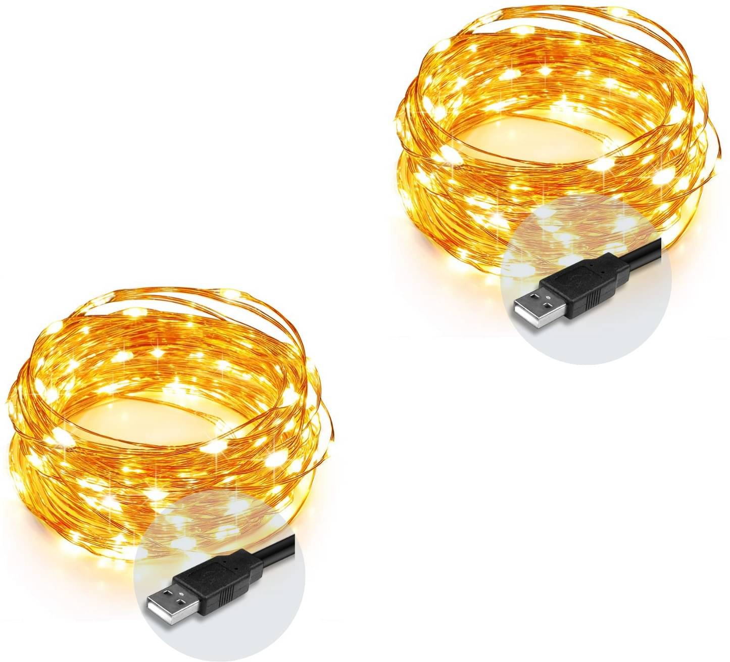    			SPARKWORLD Yellow 3M Cork light ( Pack of 2 )