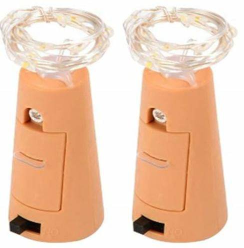     			SPARKWORLD Yellow 3M Cork light ( Pack of 2 )