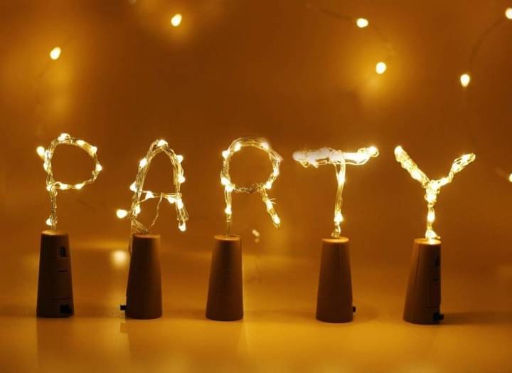     			SPARKWORLD Yellow 3M Cork light ( Pack of 5 )