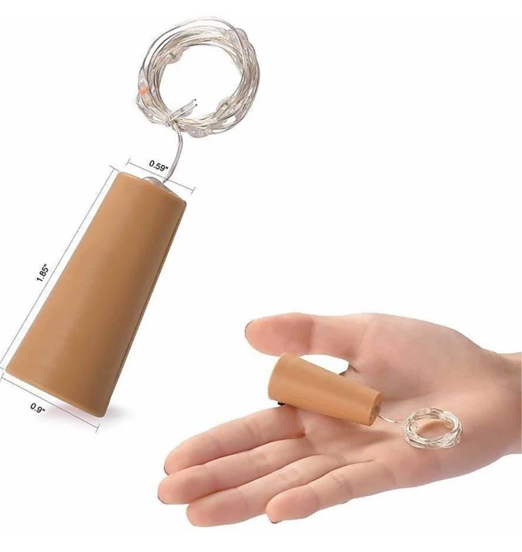     			SPARKWORLD Yellow 3M Cork light ( Pack of 2 )