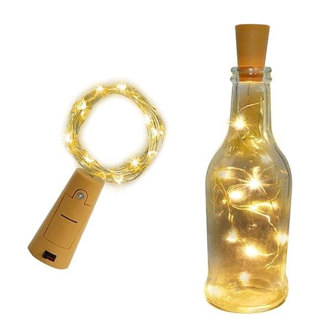     			SPARKWORLD Yellow 3M Cork light ( Pack of 1 )
