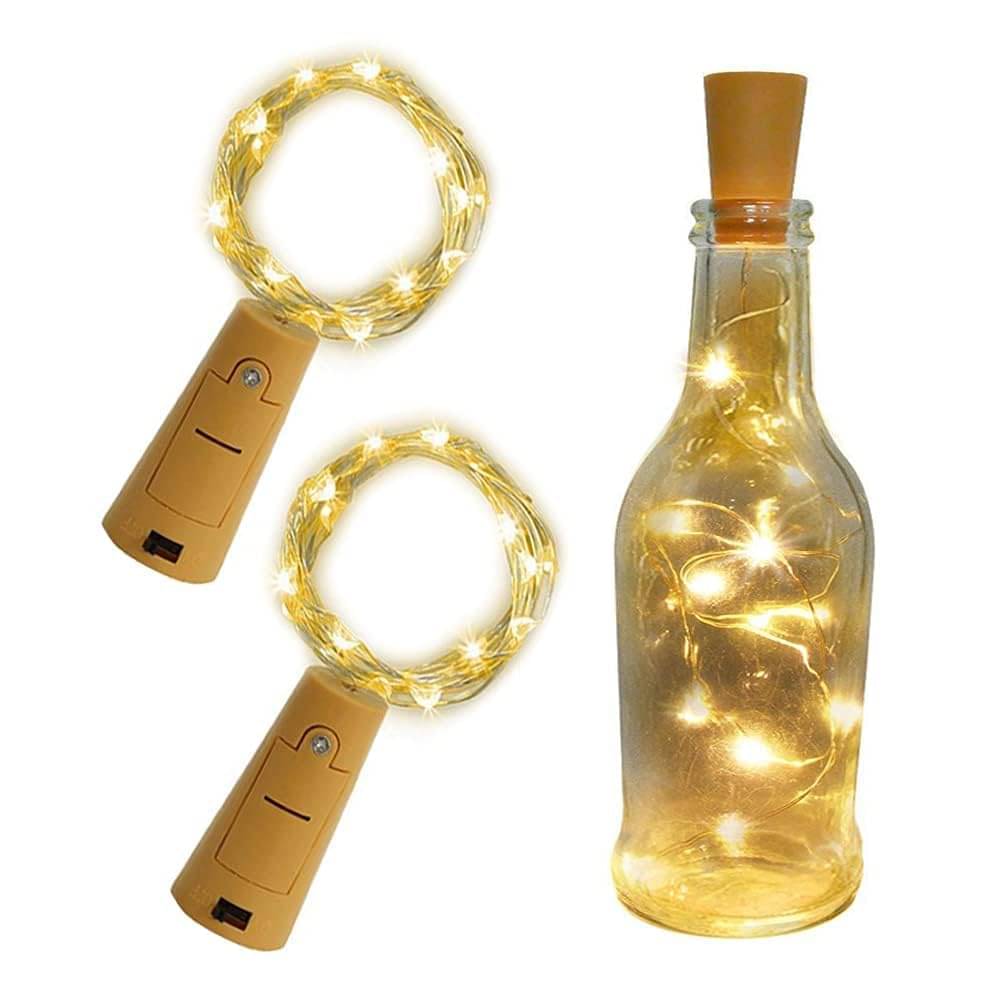     			SPARKWORLD Yellow 3M Cork light ( Pack of 2 )