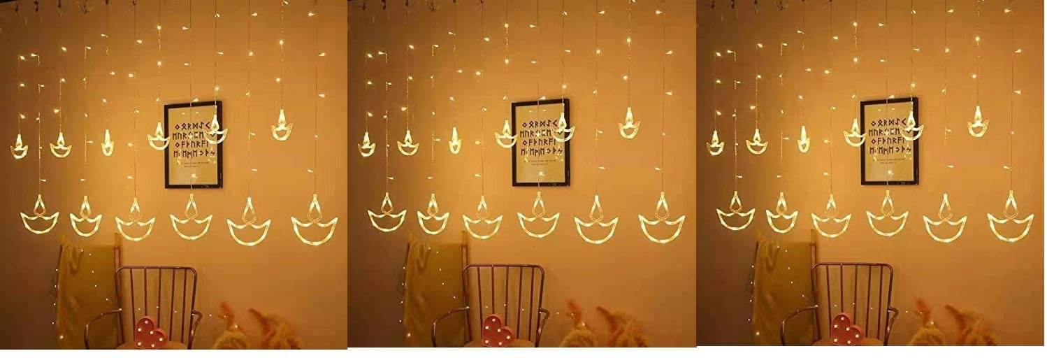     			SPARKWORLD Yellow 3M String Light ( Pack of 3 )