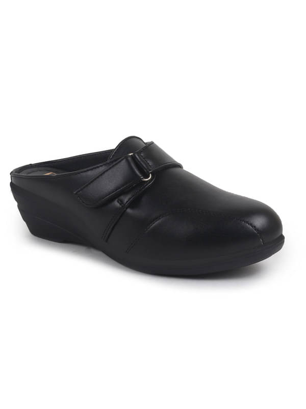     			Fausto Black Women's Formal Ballerinas