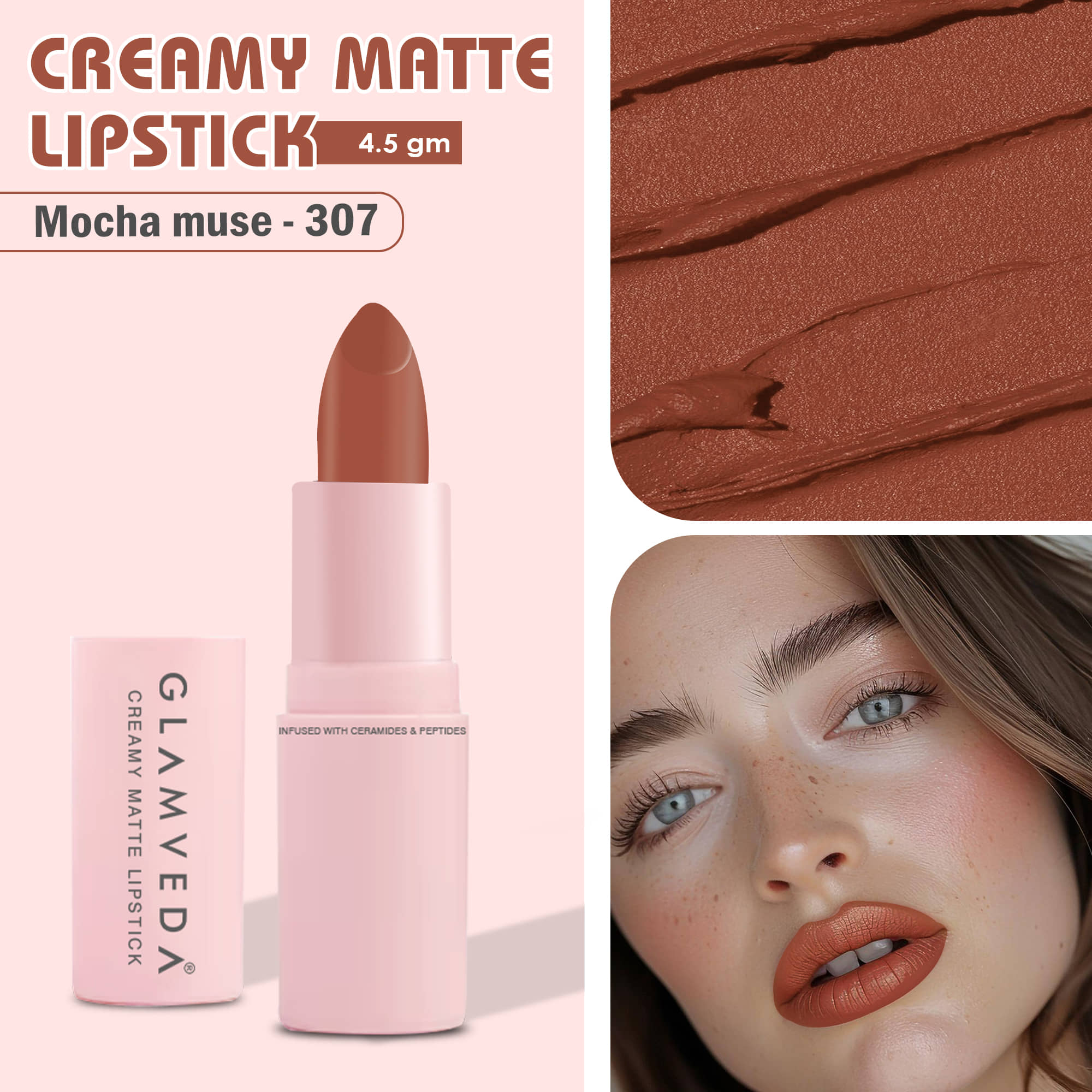 Glamveda Coffee Matte Lipstick 4.5