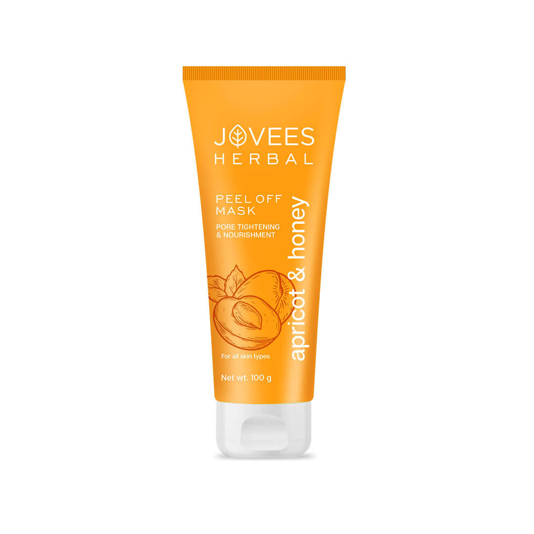 Jovees Herbal Apricot & Honey Peel Off Mask For All Skin Types, 100gm (Pack of 1)     			Jovees Herbal Apricot & Honey Peel Off Mask For All Skin Types, 100gm (Pack of 1)