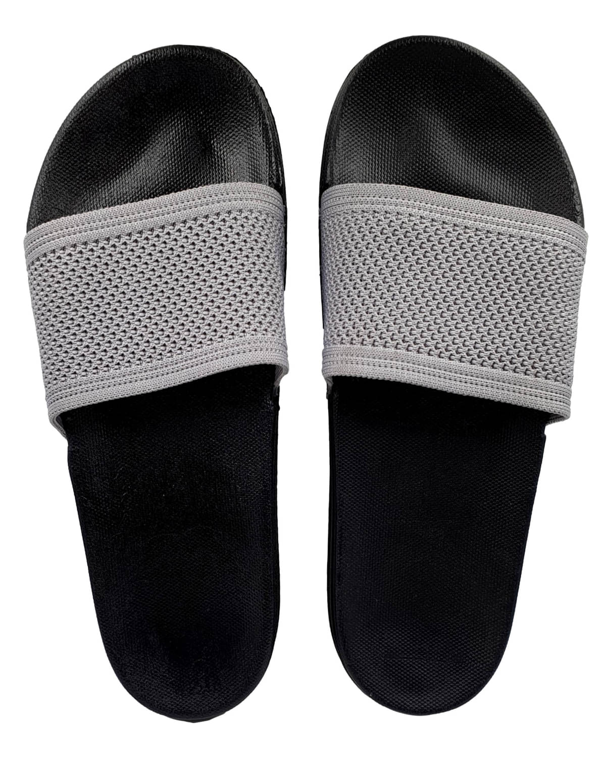     			KAPANI Grey Men's Slide Flip flop