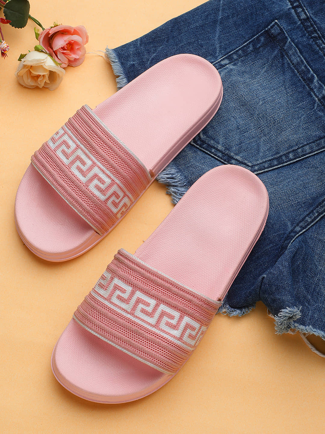 KAPANI Black Women's Slide Flip flop