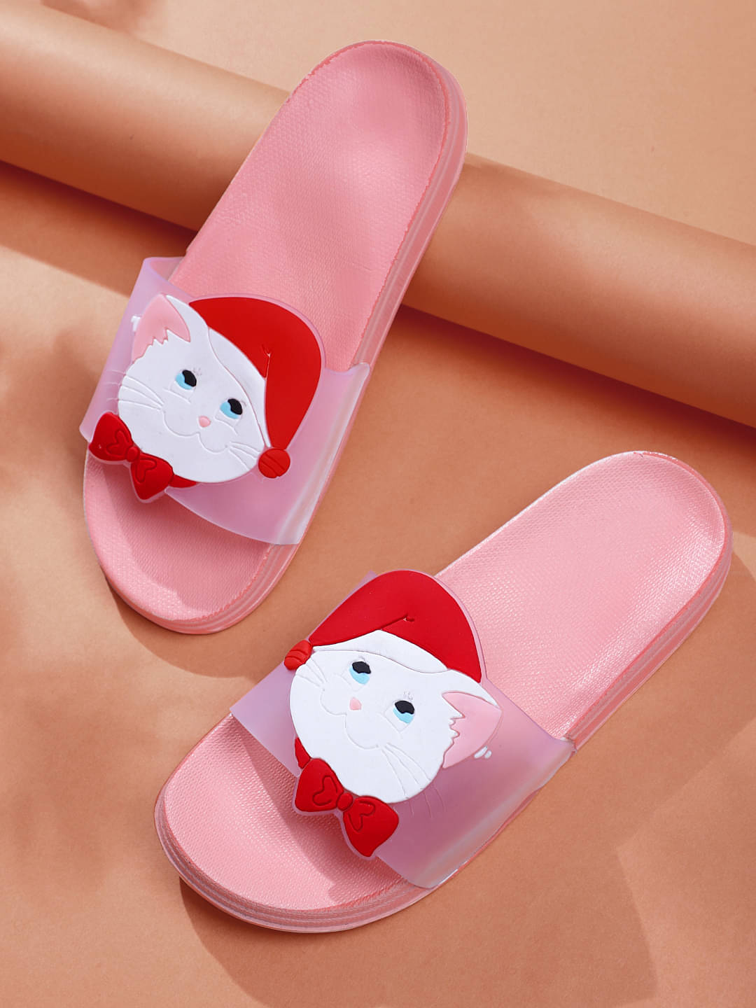     			KAPANI Pink Women's Slide Flip flop