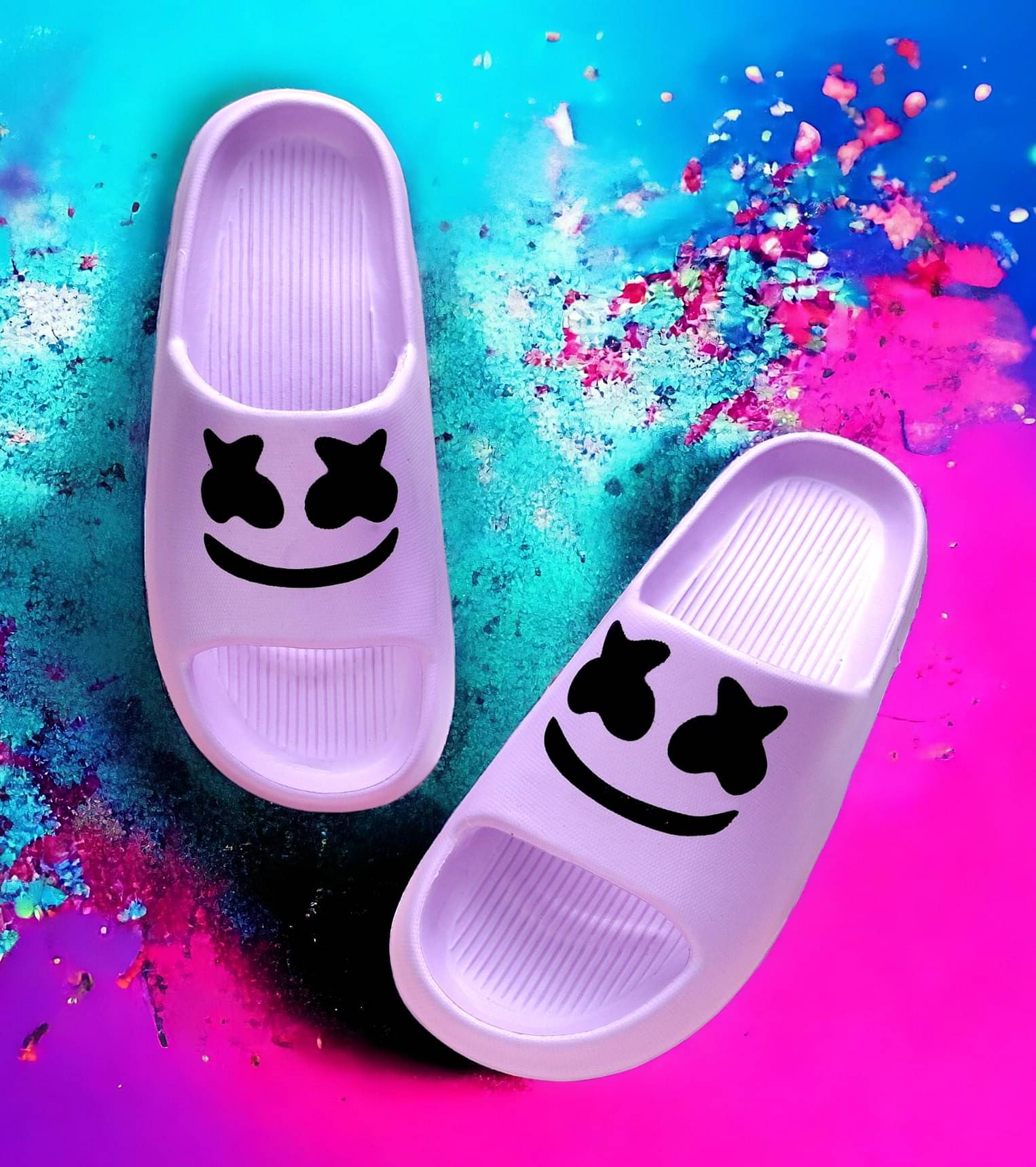    			KAPANI Purple Women's Slide Flip flop
