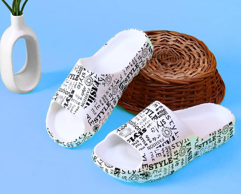 KAPANI White Men's Slide Flip flop